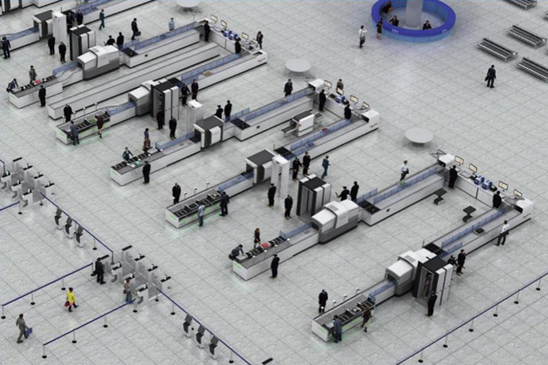 x光安檢設備在江西機場年度定檢